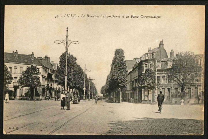 Lille. - Boulevard Bigo-Danel. Place Cormontaigne.