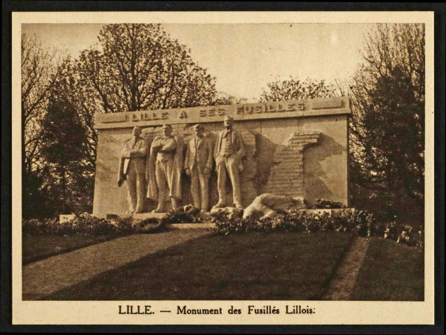 Lille. - Monument des fusillés Lillois.