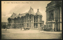 Lille. - Fontaine Vallon. Palais des Beaux-Arts.