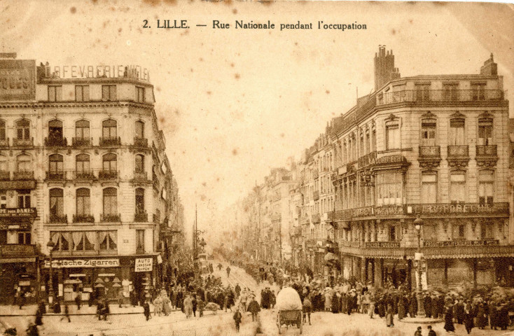 Lille. - Rue Nationale.