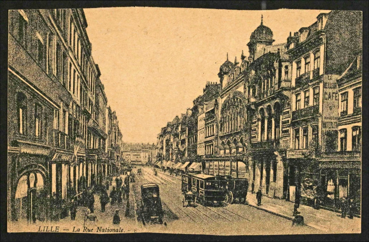 Lille. - Rue Nationale.