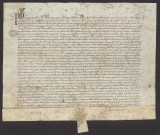 Arrêt du Parlement de Paris déboutant les nobles de la châtellenie de Lille s'opposant au droit d'arsin (21 mai 1344).