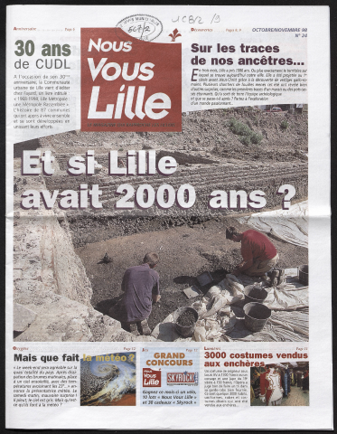 Nous Vous Lille n°24 - Et si Lille avait 2000 ans ? Sur les traces de nos ancêtres...