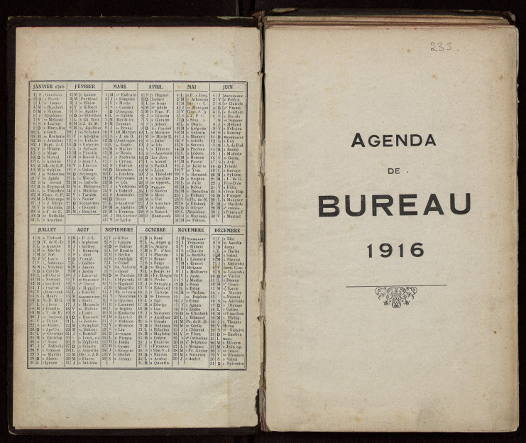 Journal de Louis Bureau - Archives municipales de Lille - 23 S