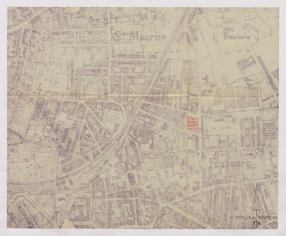 Délibération n°1865 - Programme des Grands Travaux. Place Delecroix aménagement en jardin d'enfants et de mères.