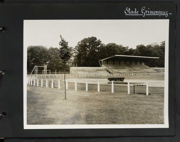 Stade Grimonprez, allée des Marronniers