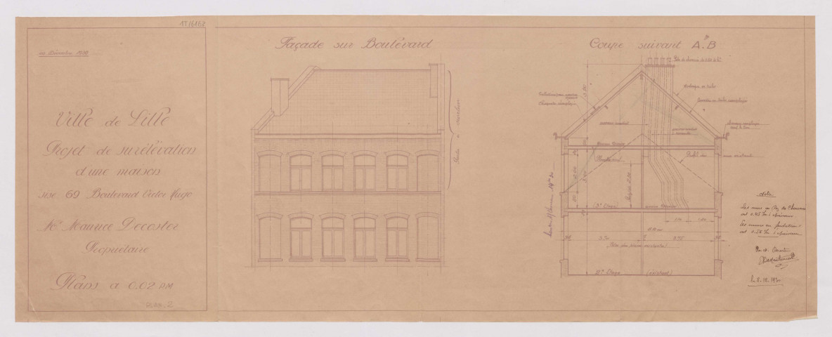 69 boulevard Victor Hugo.