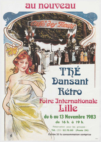 Foire internationale de Lille. Thé dansant rétro