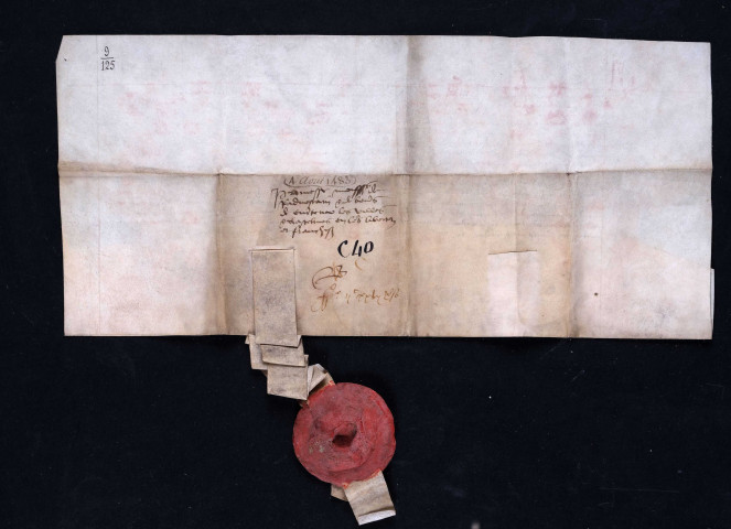 Réception du serment des Etats de Lille par Adolphe de Clèves, seigneur de Ravestein et Philippe de Bourgogne, seigneur de Beveren, et prestation de serment par ces personnages au nom de Philippe le Beau (4 août 1483).