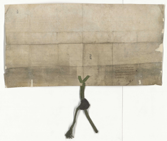 Déclaration de Robert de Wavrin, seigneur de Lillers et de Malannoy au sujet de ce procès (juin 1352).