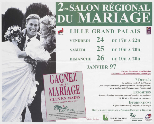 Grand Palais. 2ème salon régional du mariage