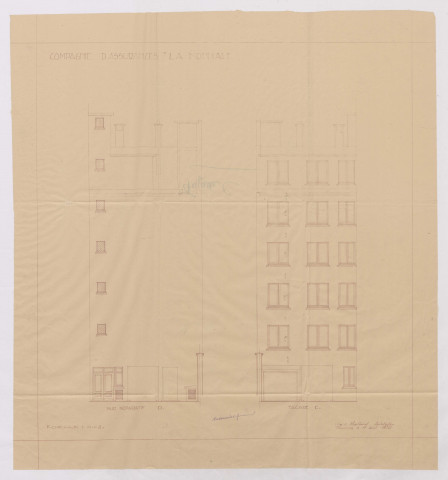 Angle 2-4 rue de Bourgogne, 26 rue Macquart.