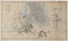 Plan de la ville de Lille et des communes annexés. Etat des lieux