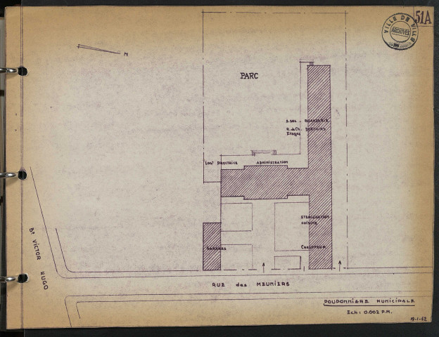 Pouponnière municipale, rue des Meuniers