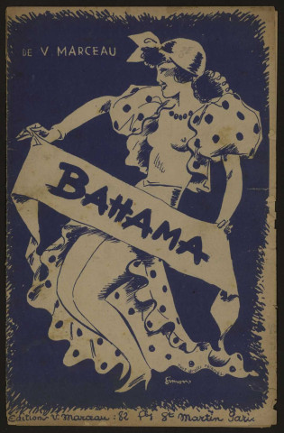 Bahama, paroles Paule Delyl, musique V. Marceau