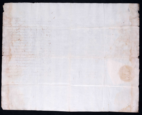 Notification au Magistrat de la mort de l'archiduc Ernest et de l'intérim confié au comte de Fuentès pour le gouvernement des Pays-Bas (21 février 1595).