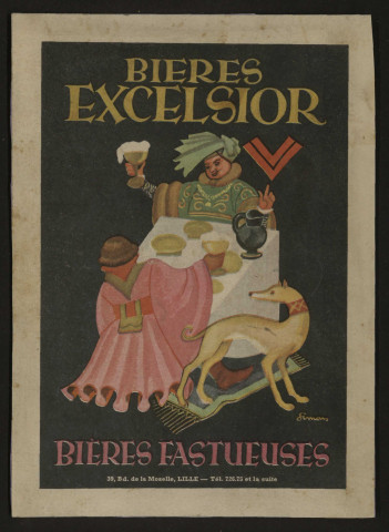 Publicités illustrées par Simons