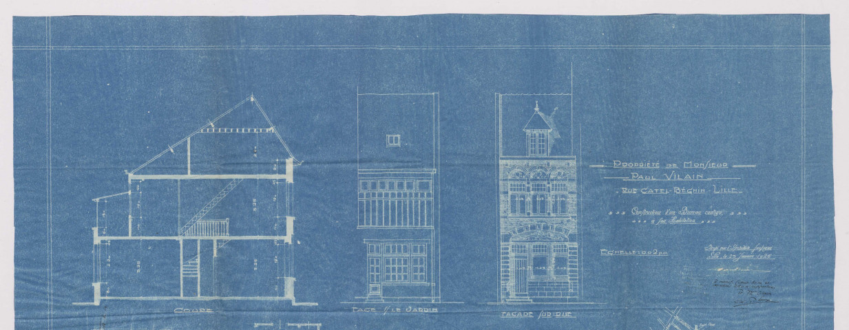 26-26bis rue Catel Béghin.