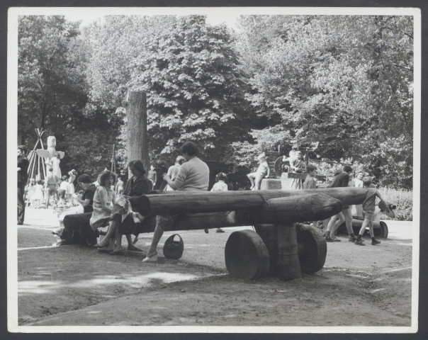 Jardin des plantes. Espaces des enfants
