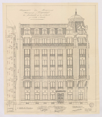 Angle 25 boulevard de la Liberté, 8 rue de Bourgogne.