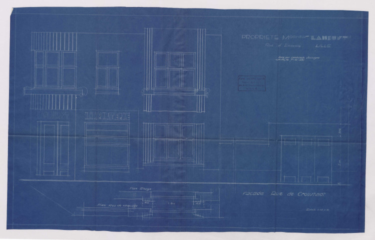 Angle 63 rue d'Emmerin, 1 rue de Cronstadt.