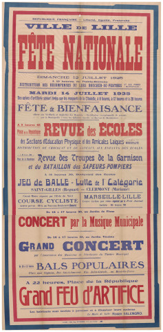 Fête Nationale 1925.