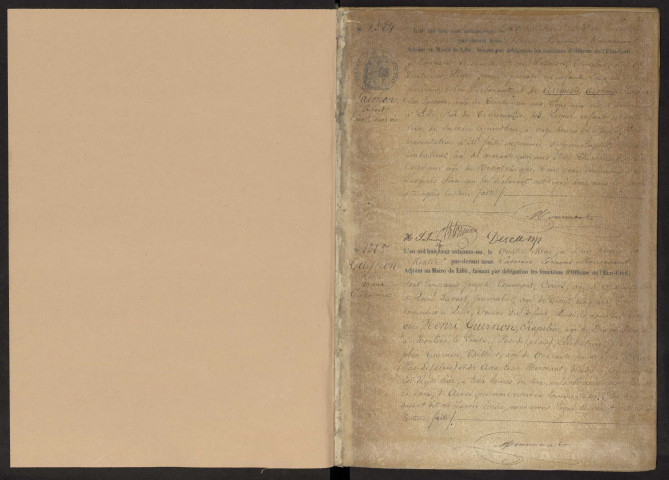 1861 du 3 mai au 31 août