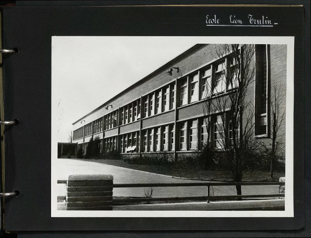 Ecole Léon Trulin et maternelle Aicard, rue Verhaeren