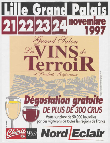 Grand Palais. Grand salon "Les vins de terroir et produits régionaux"