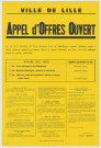 Ecoles publiques. Fournitures scolaires. Appel d'offres ouvert.