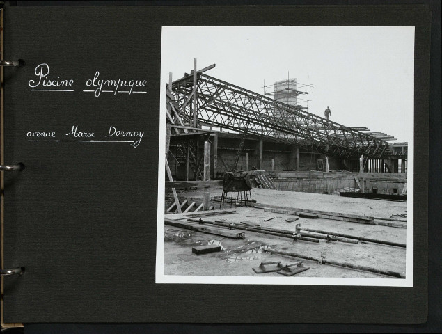 Piscine olympique, avenue Marx Dormoy