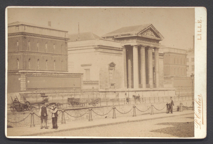 Le palais de justice. Photographie P. Carlier.