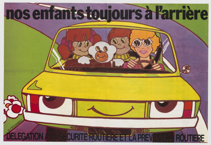 Délégation à la sécurité routière et à la prévention routière. Nos enfants toujours à l'arrière.