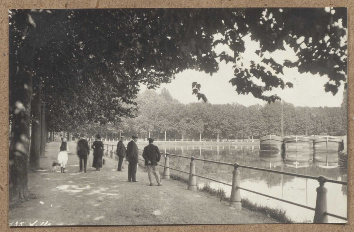 Avenue de Soubise. Le bois de la Deûle.