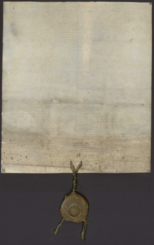 Homologation par Philippe VI de l'accord entre les villes de Flandre et la Châtellenie de Lille pour le paiement de l'amende imposée aux rebelles (mai 1339).