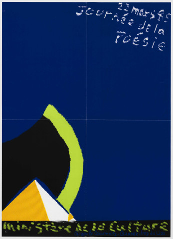 Ministère de la Culture. Journée de la poésie.