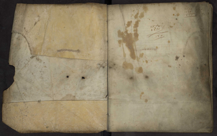 Briefs de la terre et seigneurie de Marcq en Baroeul, Wasquehal, etc. appartenant aux religieuses de Notre-Dame de Flines