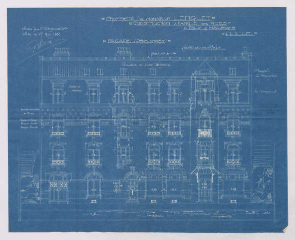 Angle 38 rue Isly, 2 rue Halévy.