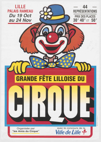 Palais Rameau. Grande fête lilloise du cirque.