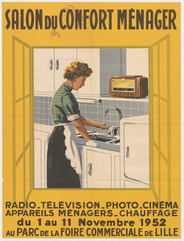 Parc de la Foire Commerciale de Lille. Salon du confort ménager