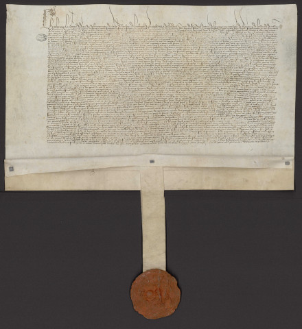 Lettres-patentes ducales réglementant l'office des gardes-orphènes et fixant le remploi des deniers des orphelins (22 août 1474).