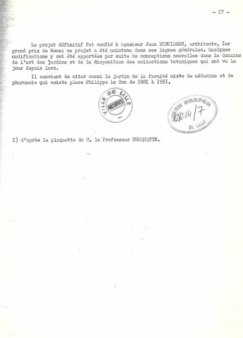 Présentation des plantes et inauguration de la serre d'exposition.