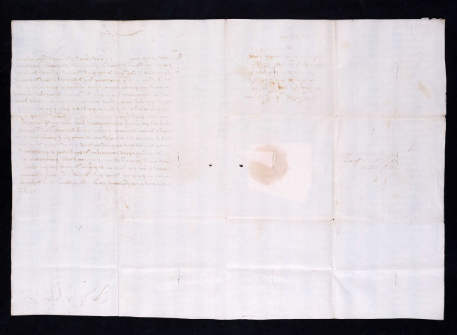 Remerciements de Philippe II à l'échevinage pour ses bons offices lors de la prise de Tournai (16 janvier 1582).