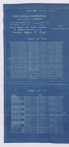 Docks du quai Vauban.