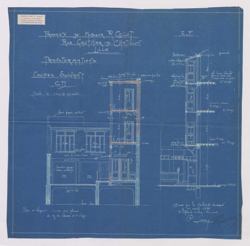 6 rue Gauthier de Châtillon.