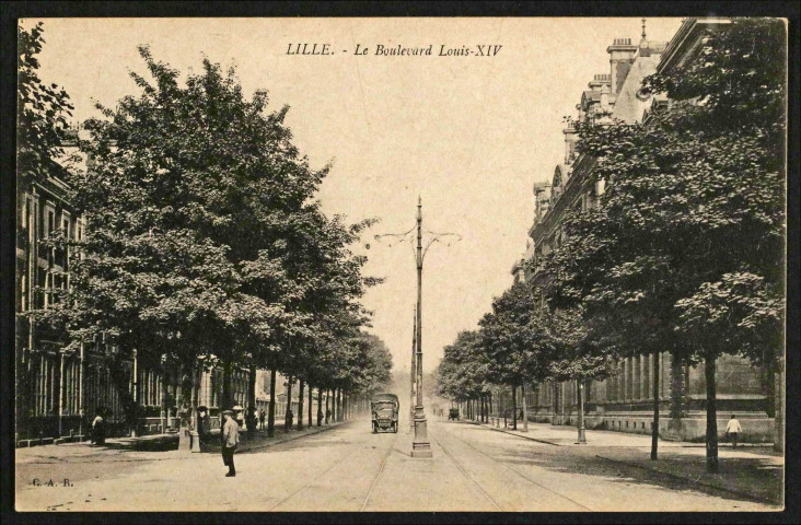 Lille. - Boulevard Louis XIV.