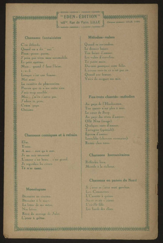 Voici du muguet ma mie,paroles et musique Georges Philippot