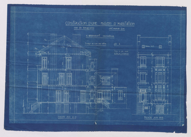 11 rue du boulevard.