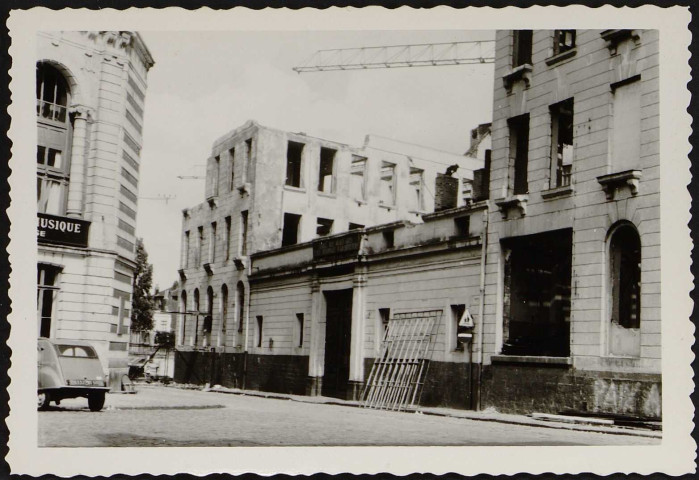 Ecole des Beaux-Arts (Place du Concert/rue Alphonse Colas), le 25 juillet 1965
