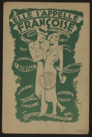 Elle s'appelle Françoise, paroles Simons, musique V. Marceau et Edmond Pellemeulle